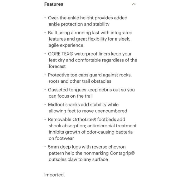 Salomon Outline Mid GTX Hikeing Boots / Size-11 - Picture 15 of 16